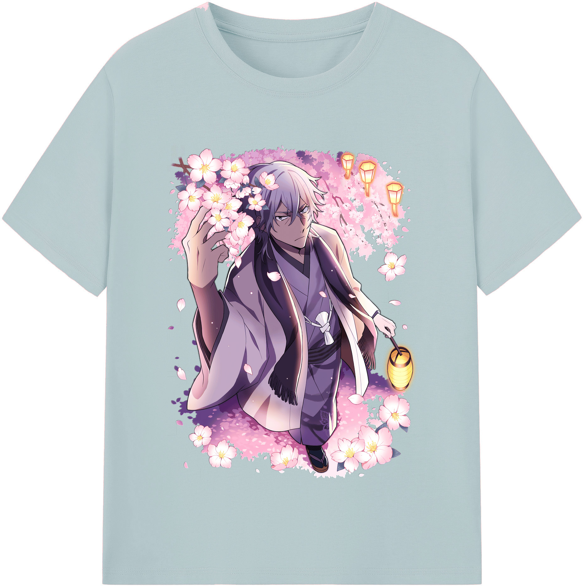 （画像用） 文豪ストレイドッグス Bungo Stray Dogs 綿100％半袖Tシャツ（フロントプリント）
